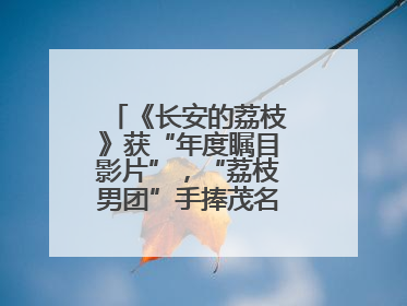 《长安的荔枝》获“年度瞩目影片”，“荔枝男团”手捧茂名荔枝走红毯