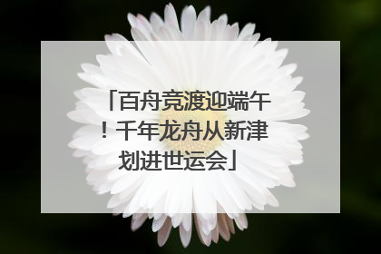 百舟竞渡迎端午！千年龙舟从新津划进世运会