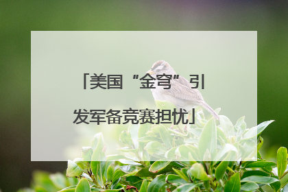美国“金穹”引发军备竞赛担忧