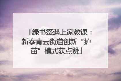 绿书签遇上家教课：新泰青云街道创新“护苗”模式获点赞