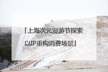 上海次元漫游节探索以IP重构消费场景