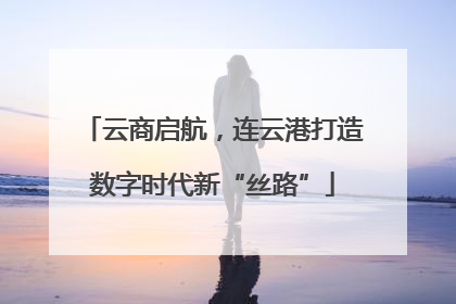云商启航，连云港打造数字时代新“丝路”