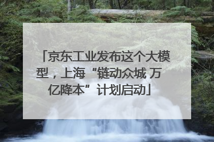 京东工业发布这个大模型，上海“链动众城 万亿降本”计划启动