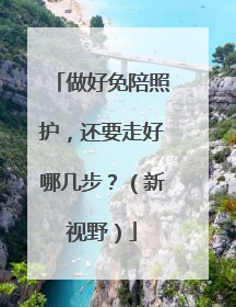 做好免陪照护，还要走好哪几步？（新视野）