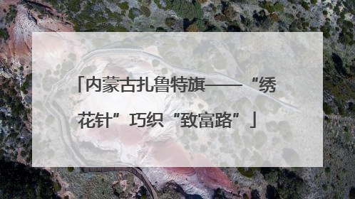 内蒙古扎鲁特旗——“绣花针”巧织“致富路”