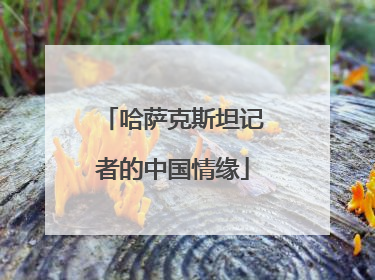 哈萨克斯坦记者的中国情缘