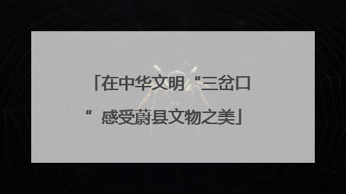 在中华文明“三岔口”感受蔚县文物之美