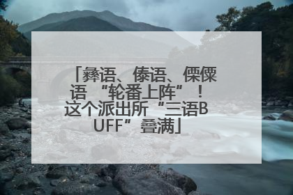 彝语、傣语、傈僳语 “轮番上阵”！这个派出所“三语BUFF”叠满