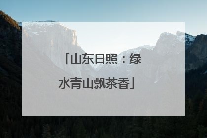 山东日照：绿水青山飘茶香