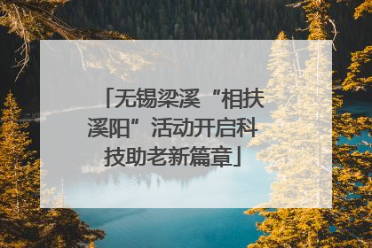 无锡梁溪“相扶溪阳”活动开启科技助老新篇章