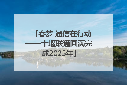 春梦 通信在行动——十堰联通圆满完成2025年