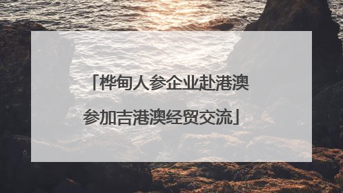 桦甸人参企业赴港澳参加吉港澳经贸交流
