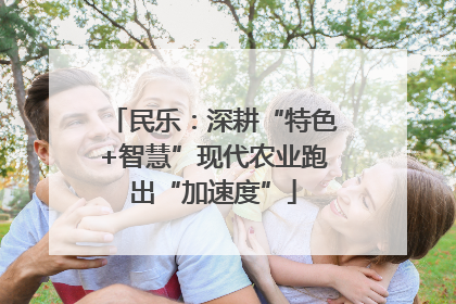 民乐：深耕“特色+智慧”现代农业跑出“加速度”