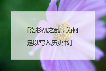 洛杉矶之乱，为何足以写入历史书