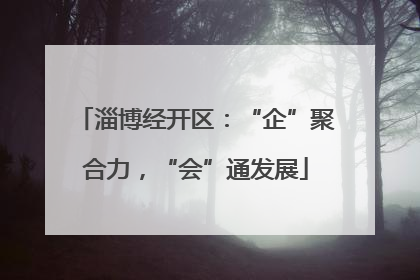 淄博经开区：“企”聚合力，“会”通发展