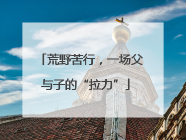 荒野苦行，一场父与子的“拉力”
