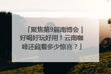 聚焦第9届南博会｜好喝好玩好用！云南咖啡还藏着多少惊喜？
