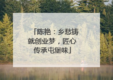 陈艳：乡愁铸就创业梦，匠心传承屯堡味