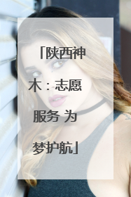陕西神木：志愿服务 为梦护航