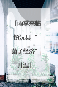 雨季来临 镇沅县“菌子经济”升温